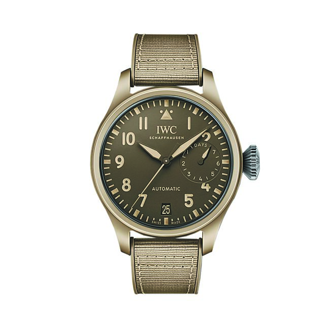 IWC万国表TOP GUN海军空战部队腕表。（IWC提供）