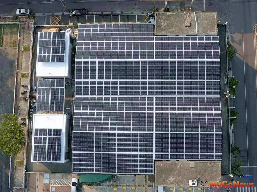 高雄市公有市場屋頂種電拚能源轉型　年發電量將達299萬度（圖/MyGoNews）