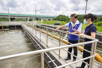 南投市水資源回收中心啟用 每日處理7千立方公尺