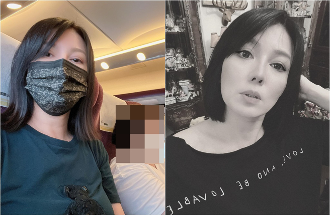 苗可丽搭高铁，事先特地换到身旁无人的座位，没想到一开车身旁却突然出现3名乘客，让她傻眼。(取材自苗可丽脸书)