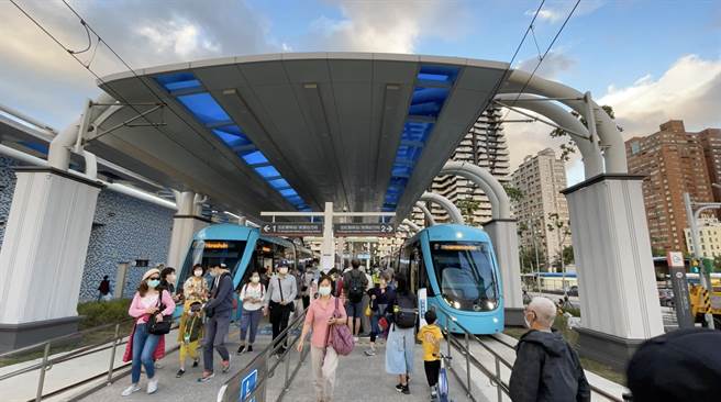 為因應人潮，新北捷運公司表示，將視人潮狀況加開班次。（新北捷運公司提供）