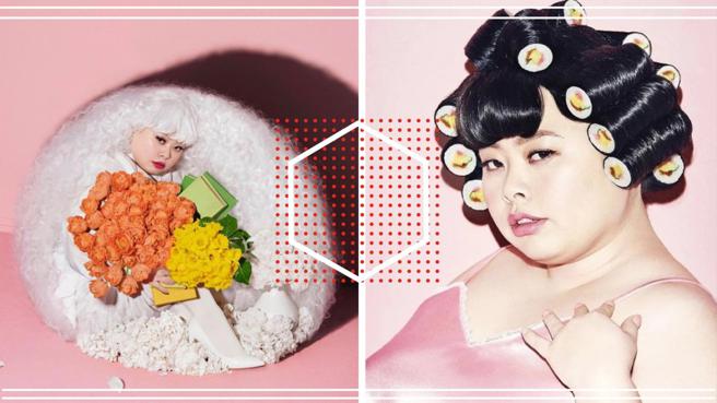 日大咖女星演绎人体寿司卷。(图/翻摄自IG@ yuni_yoshida)]