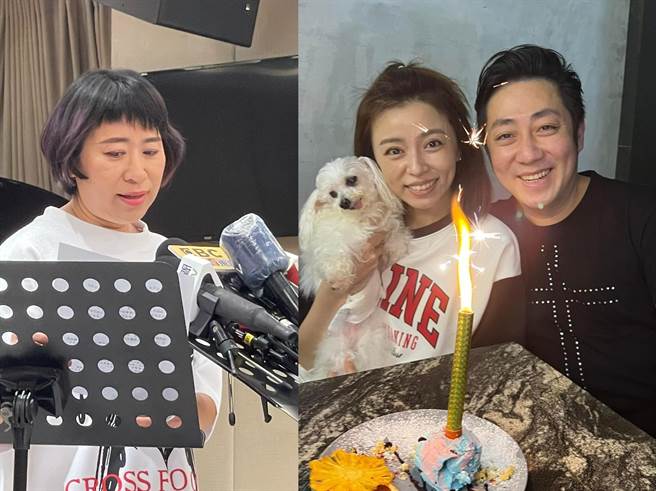 艾成、王瞳所屬教會傳道人邱宇飛發聲明。（林淑娟攝、摘自臉書）