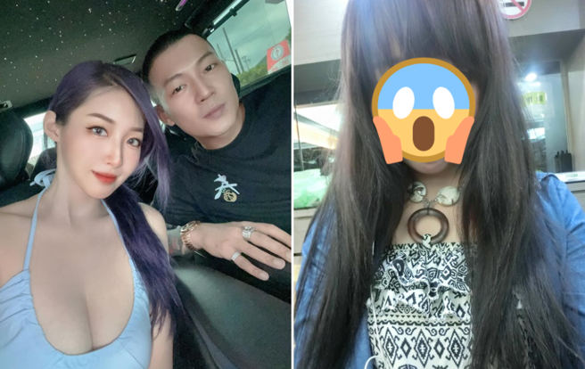 凤梨的女友欧菈8年前模样可爱，现在的风格很美艳。（图／FB@欧菈）