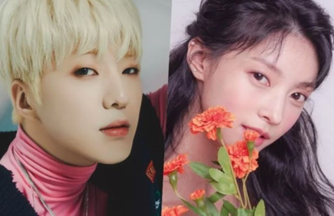 姜升润爆出热恋同公司女星。（图／翻摄姜升润、文智孝Instagram）