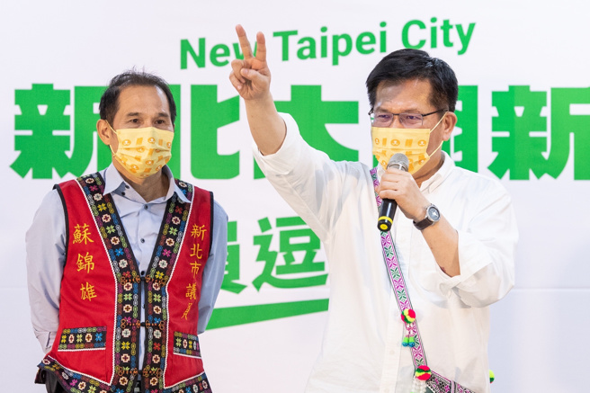  民進黨新北市長參選人林佳龍。(取自林佳龍臉書)