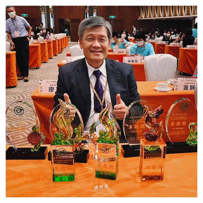 台中市卫生局局长曾梓展。（图／取自卢秀燕脸书）