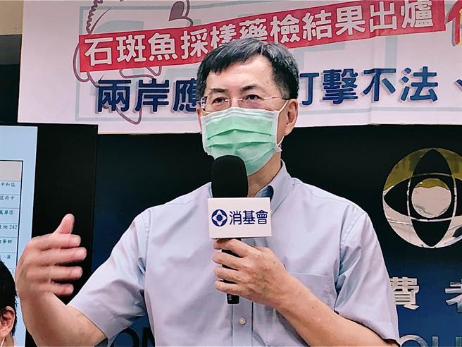 被农委会主委陈吉仲呛，消基会董事长黄怡腾反击。（消基会提供／林良齐台北传真）