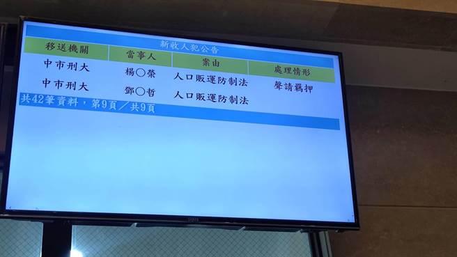 杨姓男子涉嫌柬埔寨诈骗集团案，遭检方声押。（赖佑维摄）