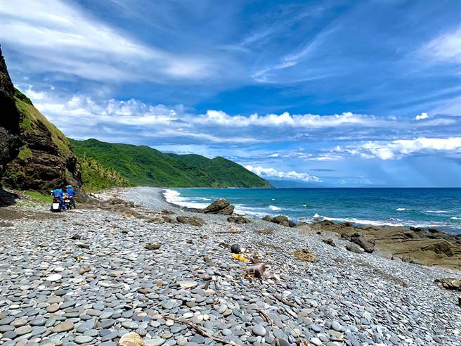 台东县府2020年争取阿塱壹古道台东端每日入山名额每日50名。（蔡旻妤摄）