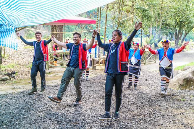 嘉义县阿里山乡山美社区改造渔猎文化基地，传承邹族渔猎文化。（嘉义县政府提供／廖素慧嘉县传真）