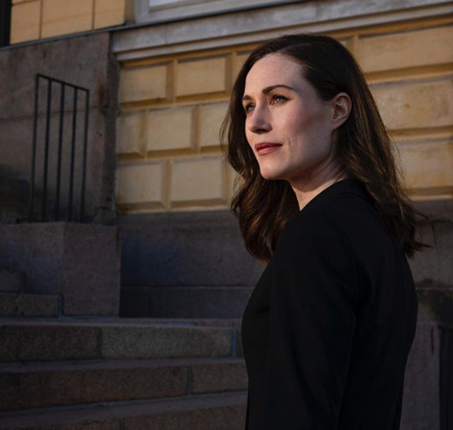 全球最年輕領袖芬蘭總理馬林（Sanna Marin）。(圖/截自馬林IG)