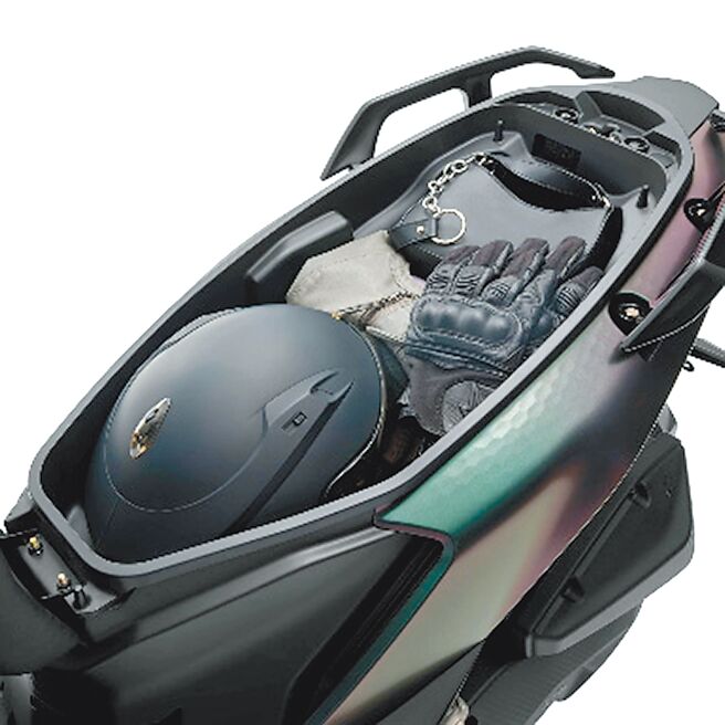 MMBCU的置物廂有28L，可滿足裝載需求。（SYM提供）