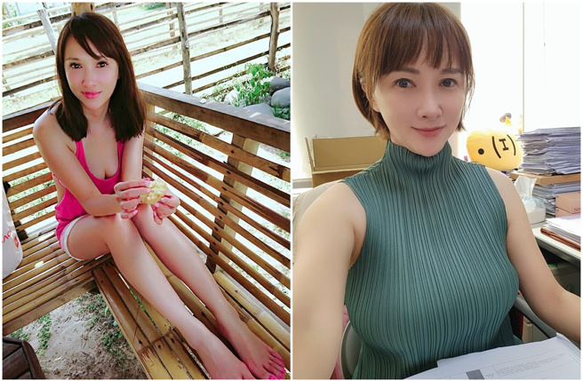 美女主播刘芯彤。(主播 刘芯彤脸书)