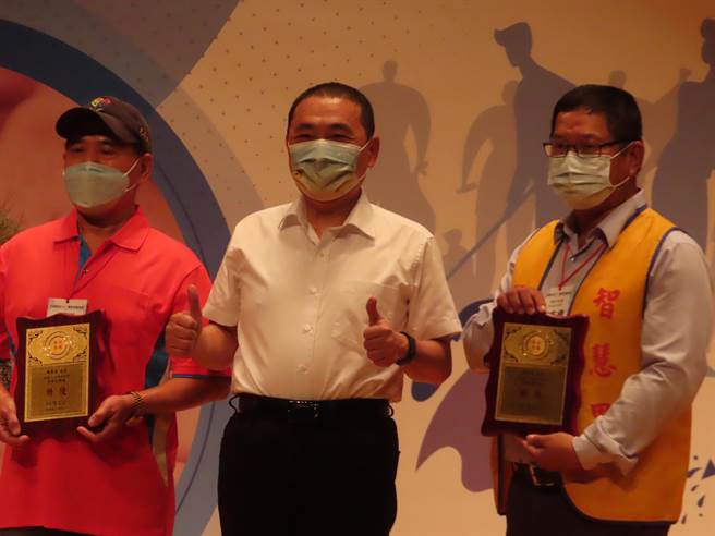 被酸把市长当里长做 侯友宜：里长是改变新北的重要力量。（叶德正摄）