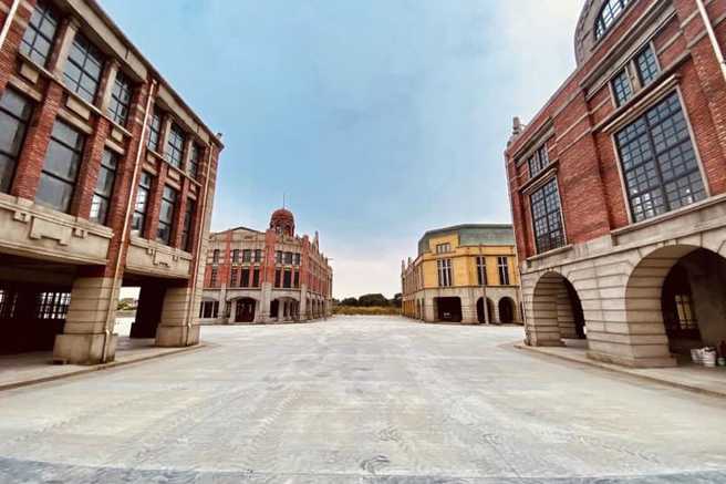 剛完工的「榮町片場」。(取自黃偉哲臉書)