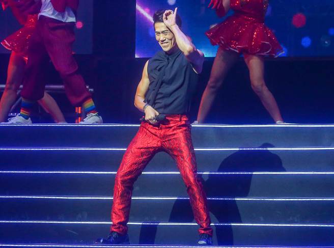 羅時豐今晚在台北流行音樂中心舉辦演唱會。（粘耿豪攝）