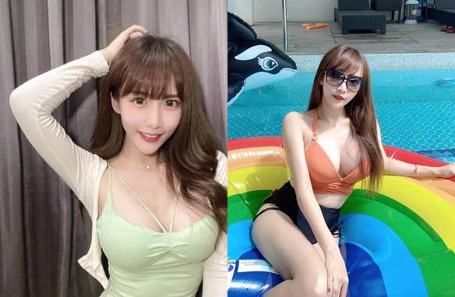 牛奶甜美脸蛋下有着火辣身材。(图／取自牛奶IG)