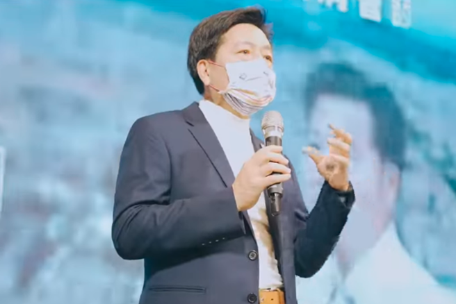 民进党前立委郑宝清。（资料画面/取自郑宝清脸书直播）