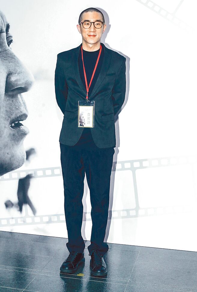 房祖名昨代表妈妈林凤娇出席「李行导演回顾纪念影展」。（粘耿豪摄）