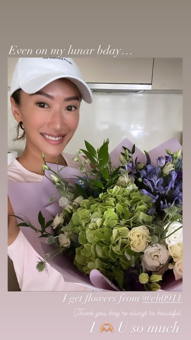 谢婷婷难得晒自拍。（图／取材自东网）