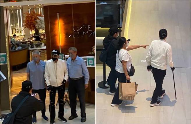 网直击野生谢贤。（图／取材自小红书）