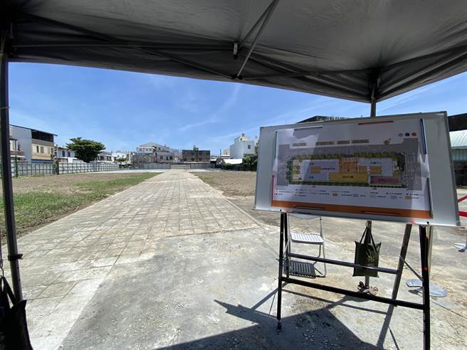 台东社会住宅「海滨好室」建筑基地。（蔡旻妤摄）