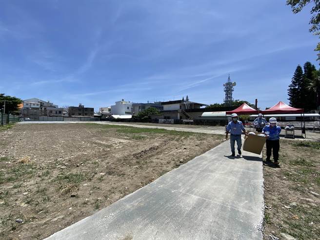 台东社会住宅「海滨好室」建筑基地。（蔡旻妤摄）