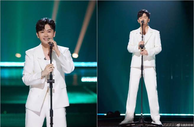 蘇有朋演唱小虎隊經典的歌曲《愛》、《紅蜻蜓》。（圖／取材自披荊斬棘微博）