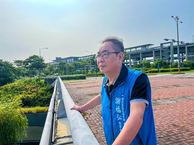 谢福弘再提社福政见。（谢福弘竞选团队提供／李京升苗栗传真）