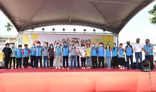 苗栗公馆乡公所21日在苗栗特色馆举办艺术文化节。（苗栗县府提供／李京升苗栗传真）