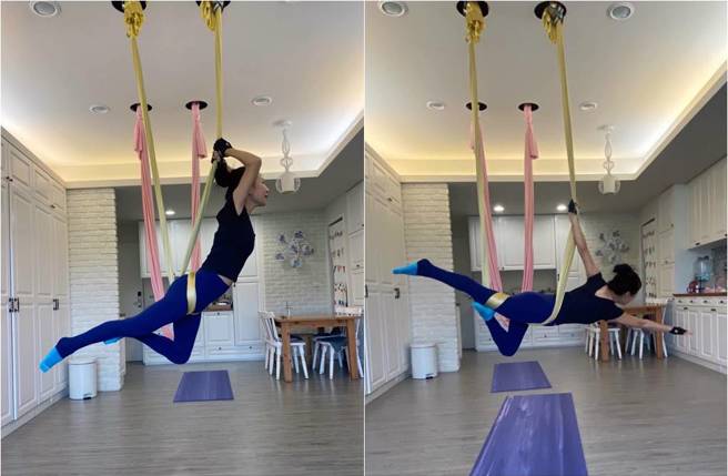 方文琳体态结实、柔美。（图／取材自脸书）