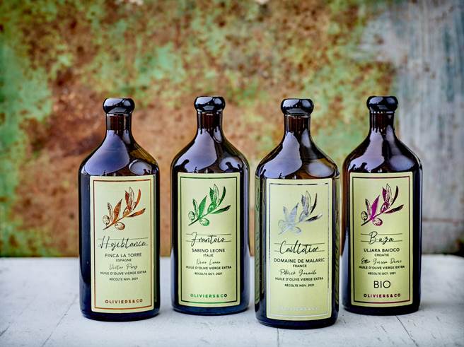 O＆CO单一特选品种橄榄油系列，2390元起。（OLIVIERS ＆ CO.提供）