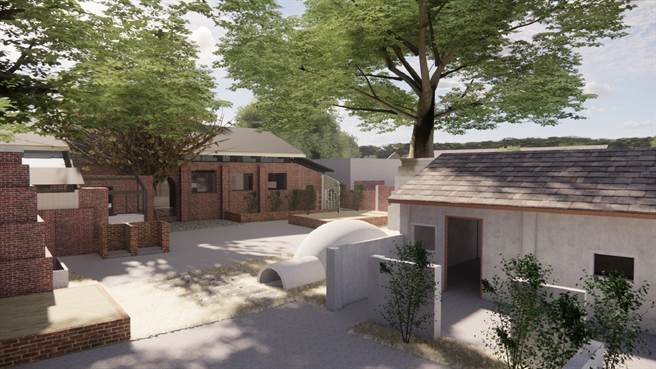 云林县虎尾建国一村丁栋设计，获国家卓越建设奖「金质奖」肯定。（云林县政府提供／张朝欣云林传真）