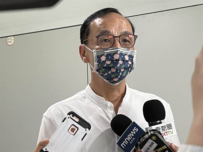 朱立伦。(蔡依珍摄)