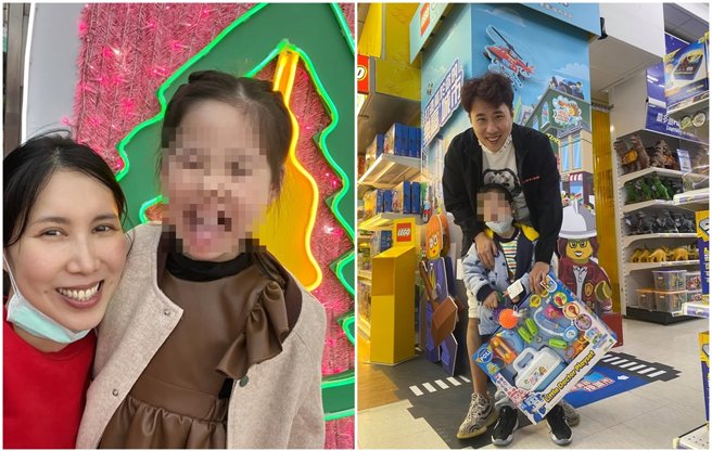 余苑绮4岁女儿长大想当医师。（图／FB@余苑绮、余祥铨）