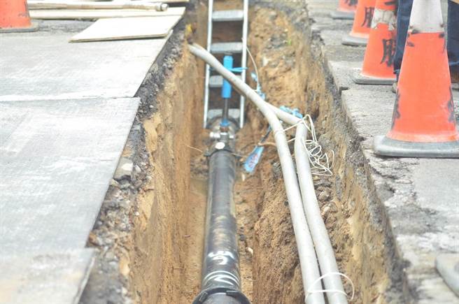 基隆95％属于山坡地，高地供水是长年困扰的问题。（立委蔡适应提供／陈彩玲基隆传真）