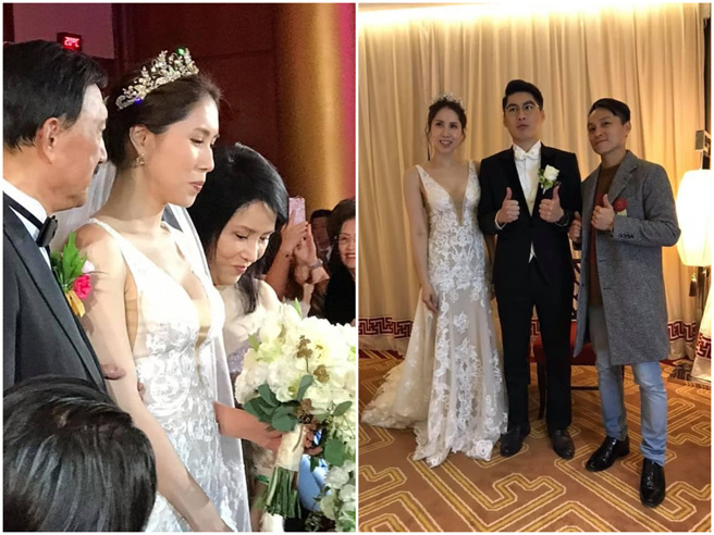 狄志为安慰李亚萍、余苑绮的先生。（图／FB@狄志为）