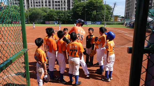 NBA港湖团队过于谨慎，但仍5比0获胜。（台湾世界少棒联盟提供）