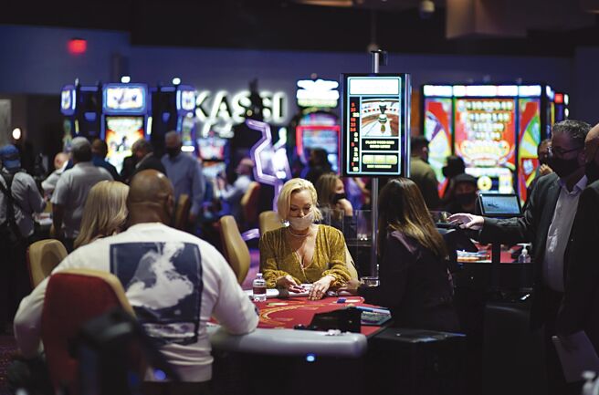 拉斯维加斯夜夜笙歌图╱美联社