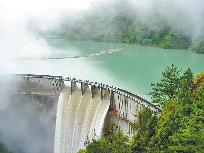 水利署也已通令德基水库运转，要从现行「发电」为主，改为「供水」为主，配合下游民生用水。（德基电厂提供）