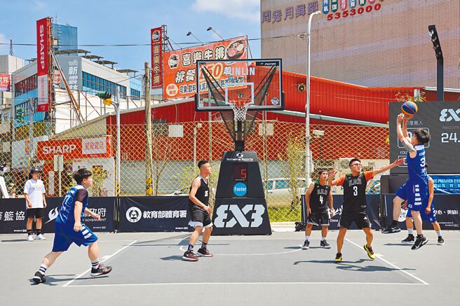 云林县最高等级3对3篮球赛事登场，打造观光运动城市。（云林县政府提供／张朝欣云林传真）