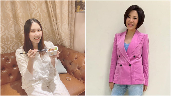 于美人在臉書上發文惋惜余苑綺癌逝(圖/余苑綺臉書、于美人臉書)