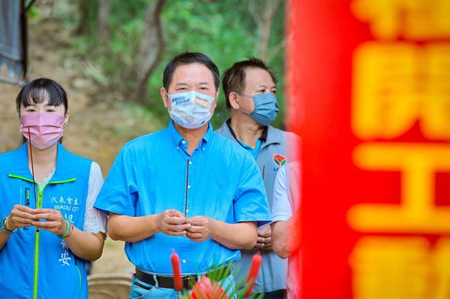 鍾東錦批評，綠營言論自由假面具被自己人給拆了。（鍾東錦競選團隊提供／李京昇苗栗傳真）