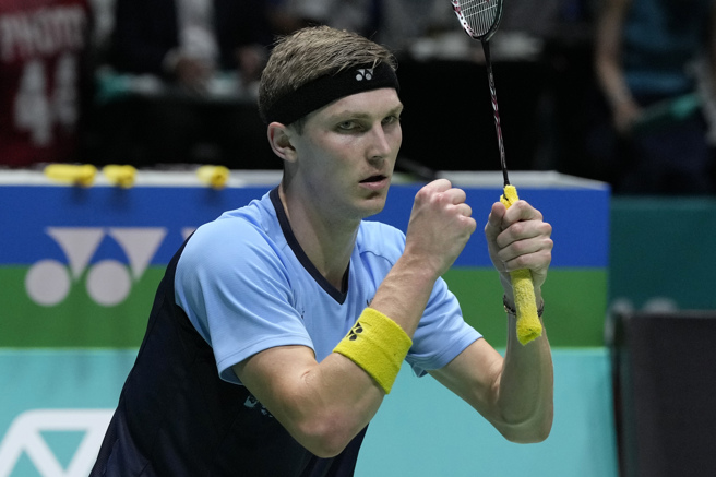 安赛龙努力一雪去年世锦赛首轮出局耻辱，本届世锦赛首轮直落二获胜。（资料照／美联社）