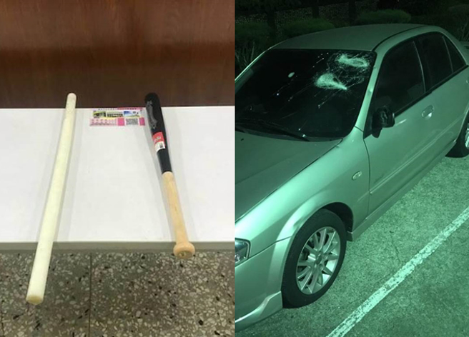 杀警凶嫌陈伟捷遭爆109年11月时，曾因行车纠纷，与友人持球棒、热熔胶砸毁对方车辆。（中时资料照）