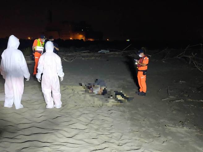 消防人员到场时，溺水女子已经明显死亡。（翻摄照片／李京升苗栗传真）