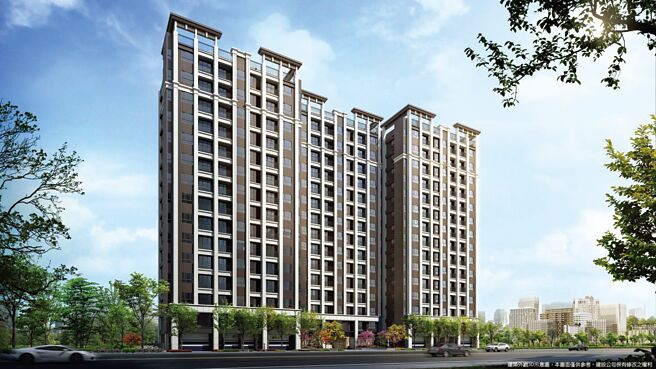 「竹科臻邦」位处新竹极具潜力的田新重划区。图／业者提供