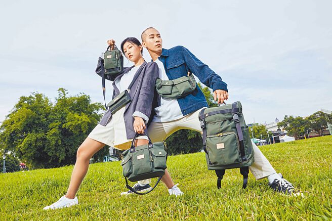 台灣原創品牌satana，8月新品Soldier系列形象照。（satana提供）