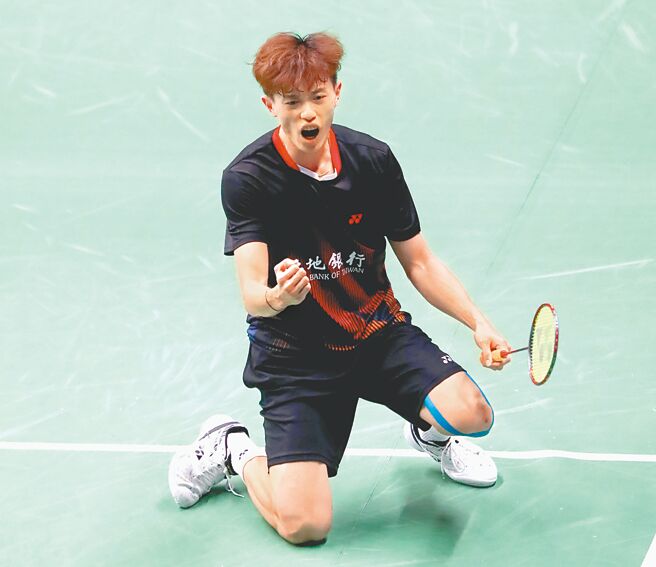 林俊易击败同样来自台湾的苏力扬夺下蒙古羽球赛冠军。（本报资料照片）